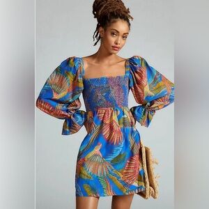 FARM Rio Macaw Flight Dress
